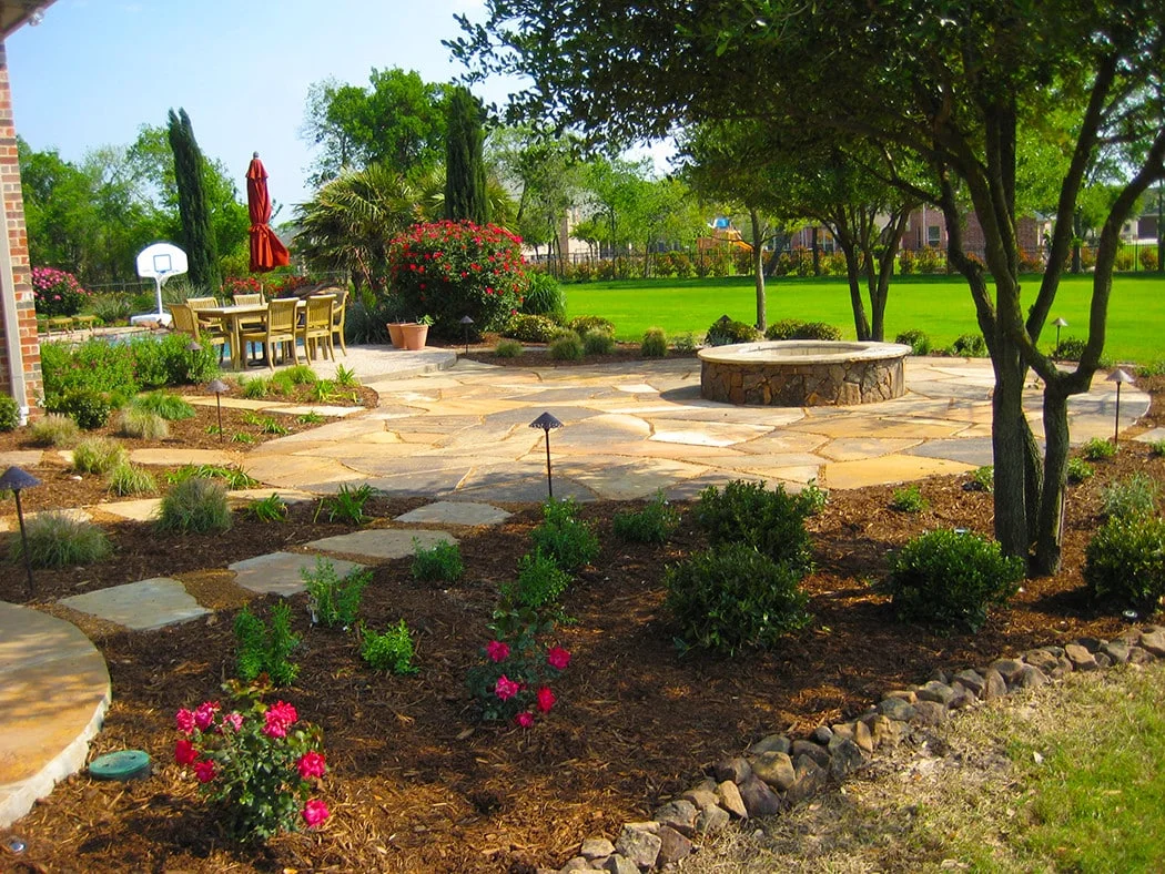 Fire Pit & Pool Landscape — image 2