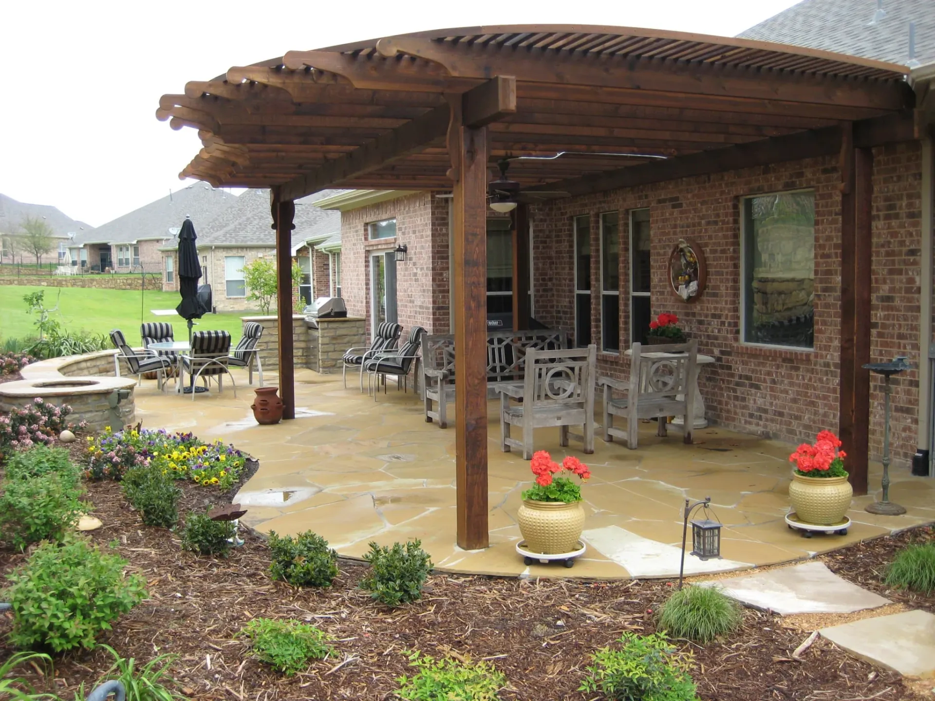Frisco Lakes Backyard