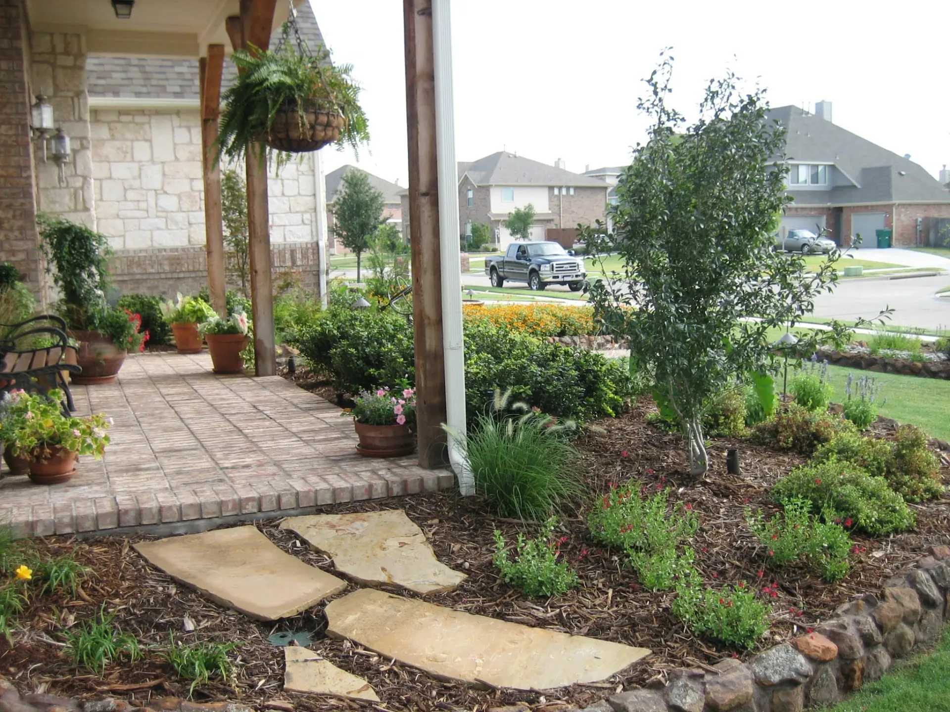 Front Yard Landscape in Murphy — image 5