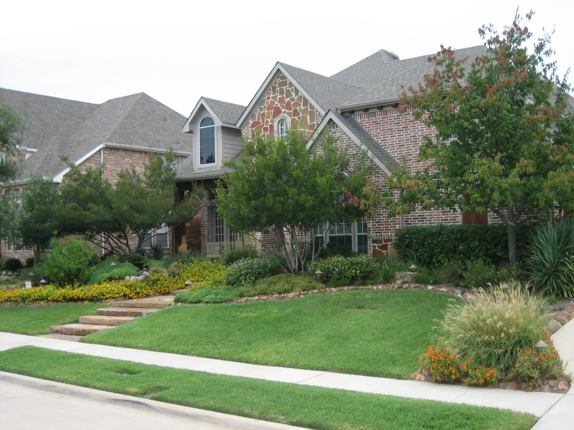 Front Yard Landscape with Water Feature — image 5