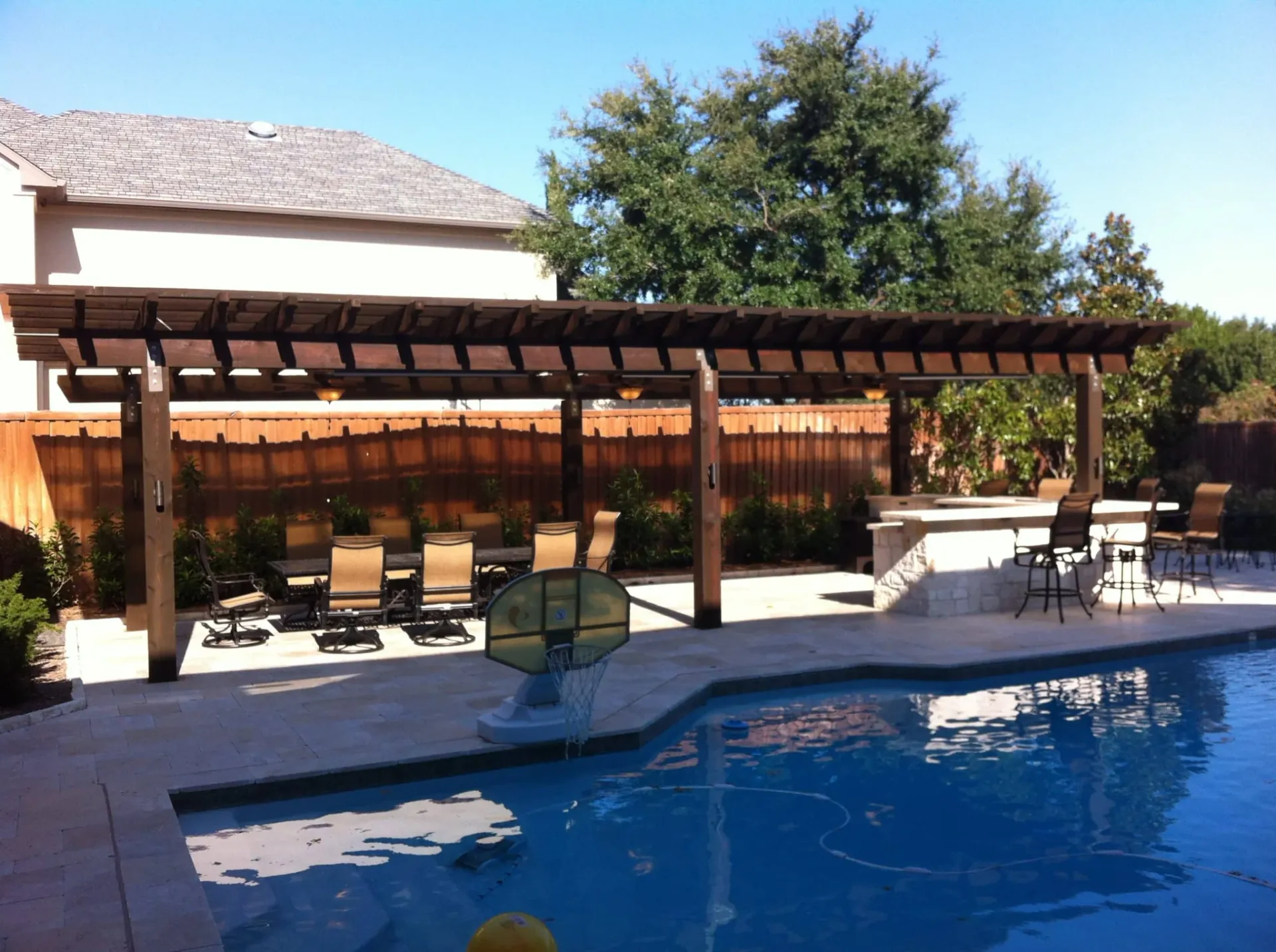 Poolside Pergola & Patio — image 5