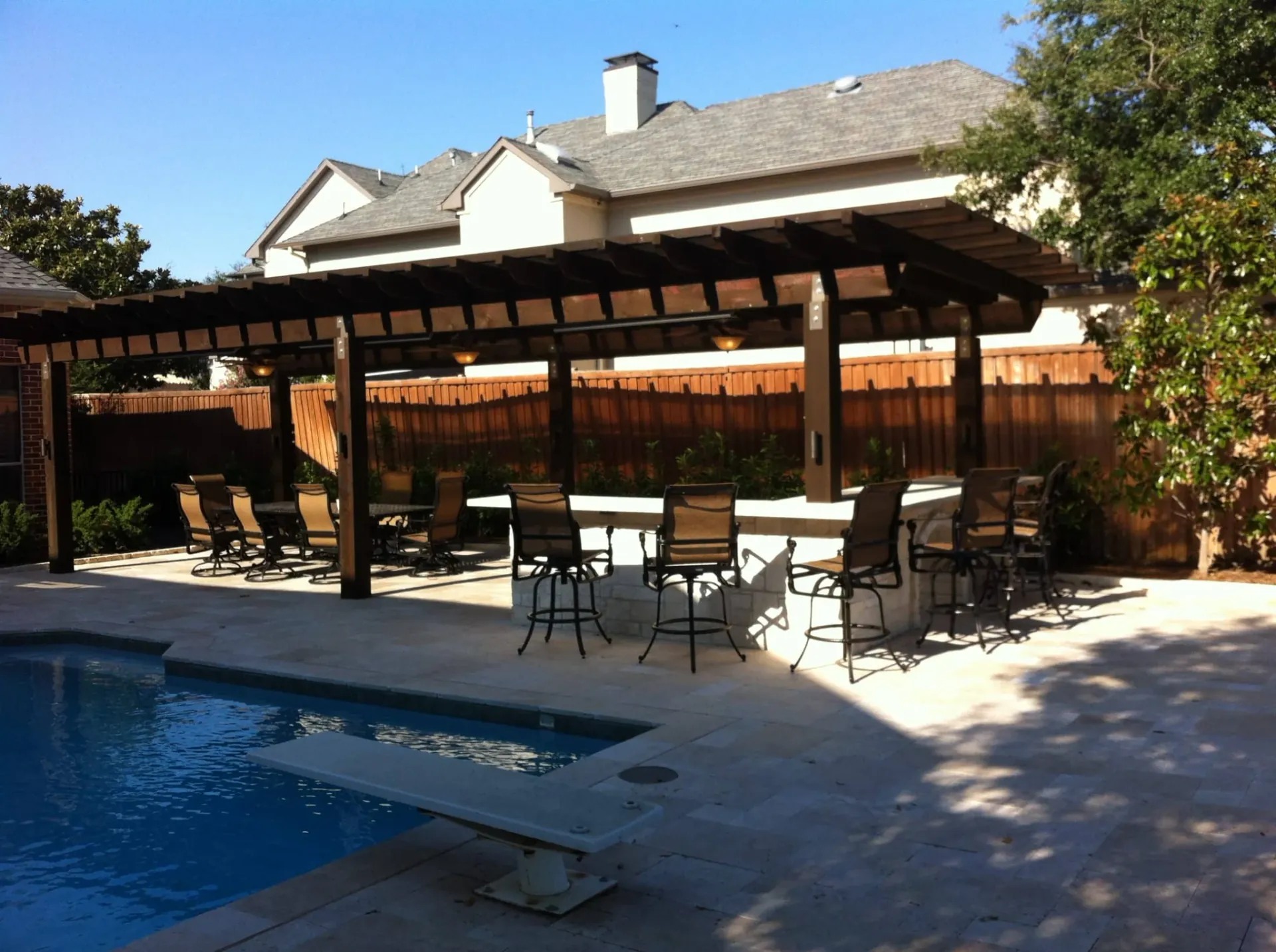 Poolside Pergola & Patio — image 4