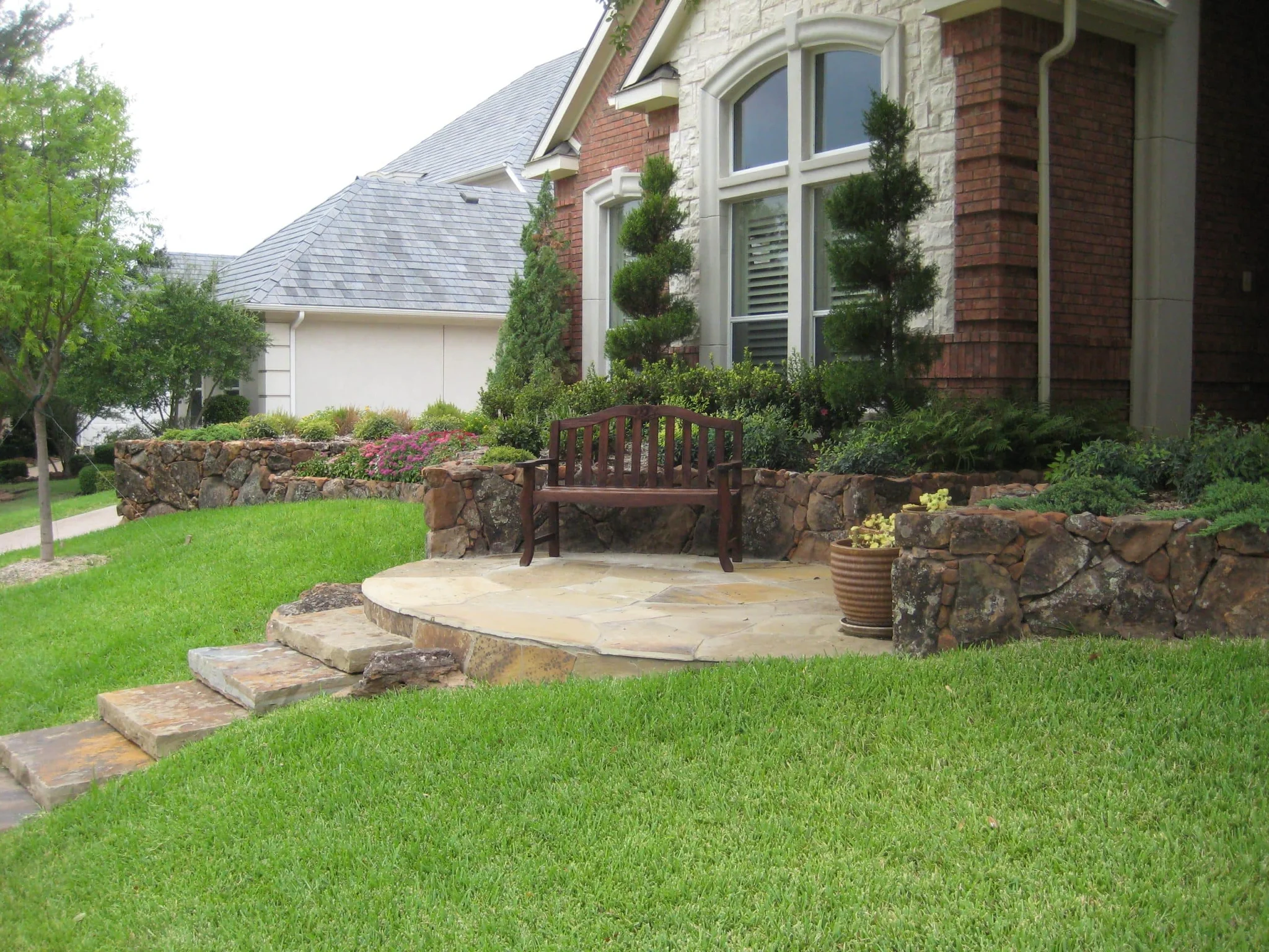 Stone Wall Landscape