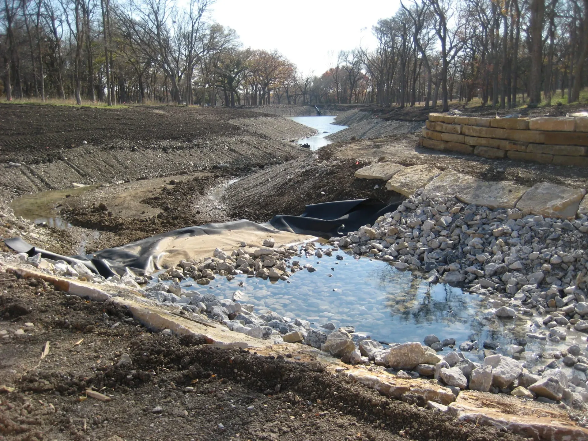 Pond with Slab Walls — image 4