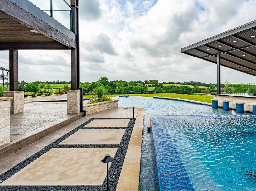 Backyard Pool Landscape