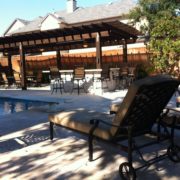 poolside pergola & patio