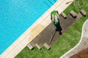 Integrating Artificial Turf into Your Pool Landscaping for a Low-Maintenance Yard